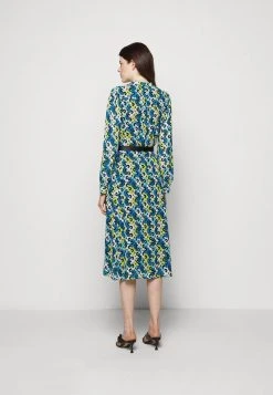 MICHAEL Michael Kors Damen FLORAL KATE - Blusenkleid - Limeade -MICHAEL Michael Kors Geschäft d03e35296568481b84d2e85d4ee01467