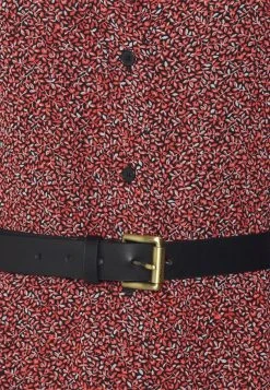 MICHAEL Michael Kors Damen SPRING BUD MIDI DRESS - Freizeitkleid - Sangria -MICHAEL Michael Kors Geschäft d1ad58e64dad4e6abe426fa4dd0a072f