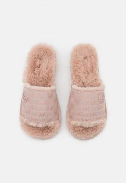 MICHAEL Michael Kors Damen JANIS SLIDE - Hausschuh - Soft Pink -MICHAEL Michael Kors Geschäft d36c8b76e8b14a94b9e235db90b06717