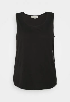 MICHAEL Michael Kors Damen LOGO TAPE TANK - Top - Black -MICHAEL Michael Kors Geschäft d4a7004c54254f4b98354850dd244e18