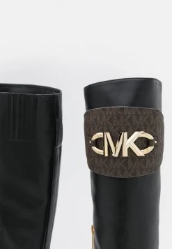 MICHAEL Michael Kors Damen IZZY BOOT - Stiefel - Black/brown -MICHAEL Michael Kors Geschäft d4f42abedd9f46f9b4d63e86547aafe4