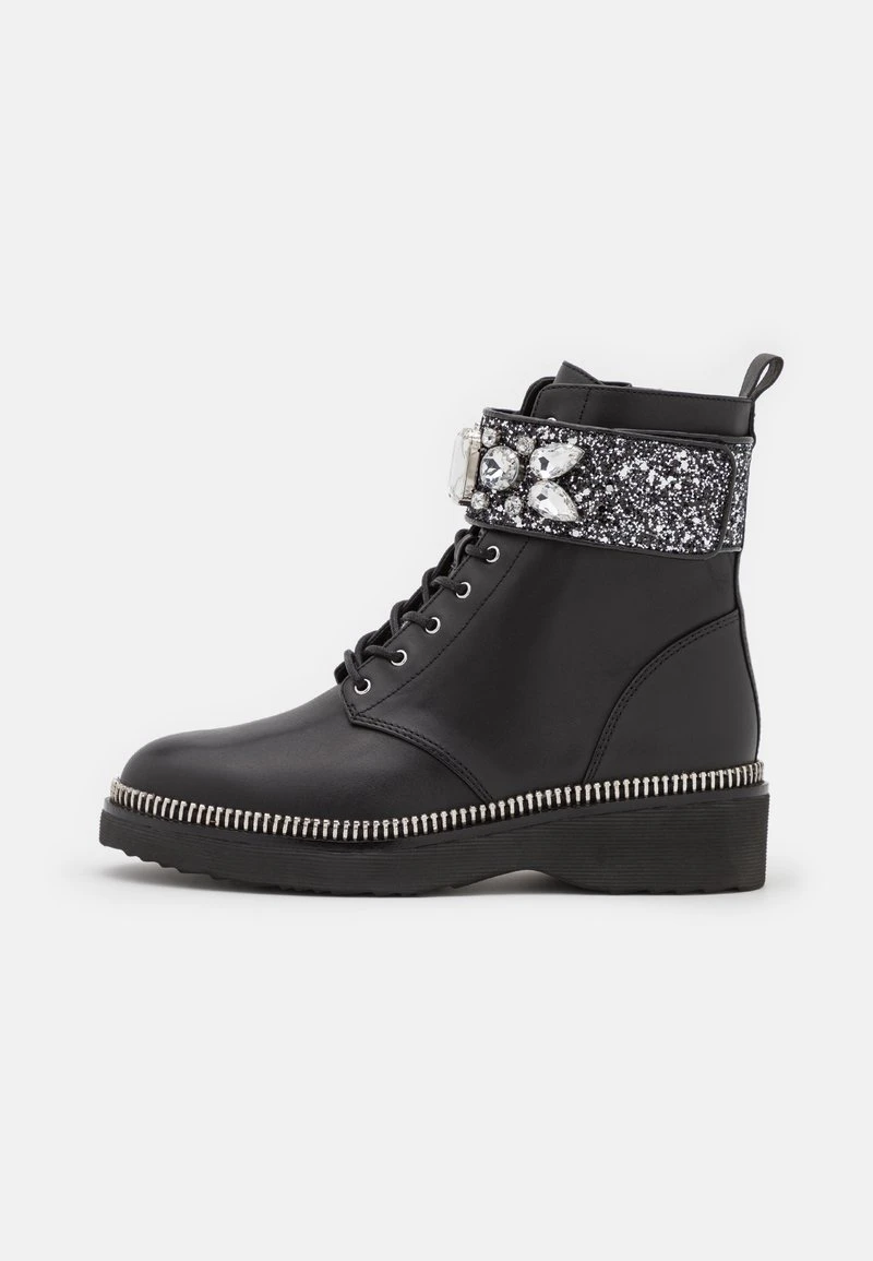 MICHAEL Michael Kors Damen HASKELL BOOT - Schnürstiefelette - Black 4 MICHAEL Michael Kors Damen HASKELL BOOT - Schnürstiefelette - Black – Bild 2