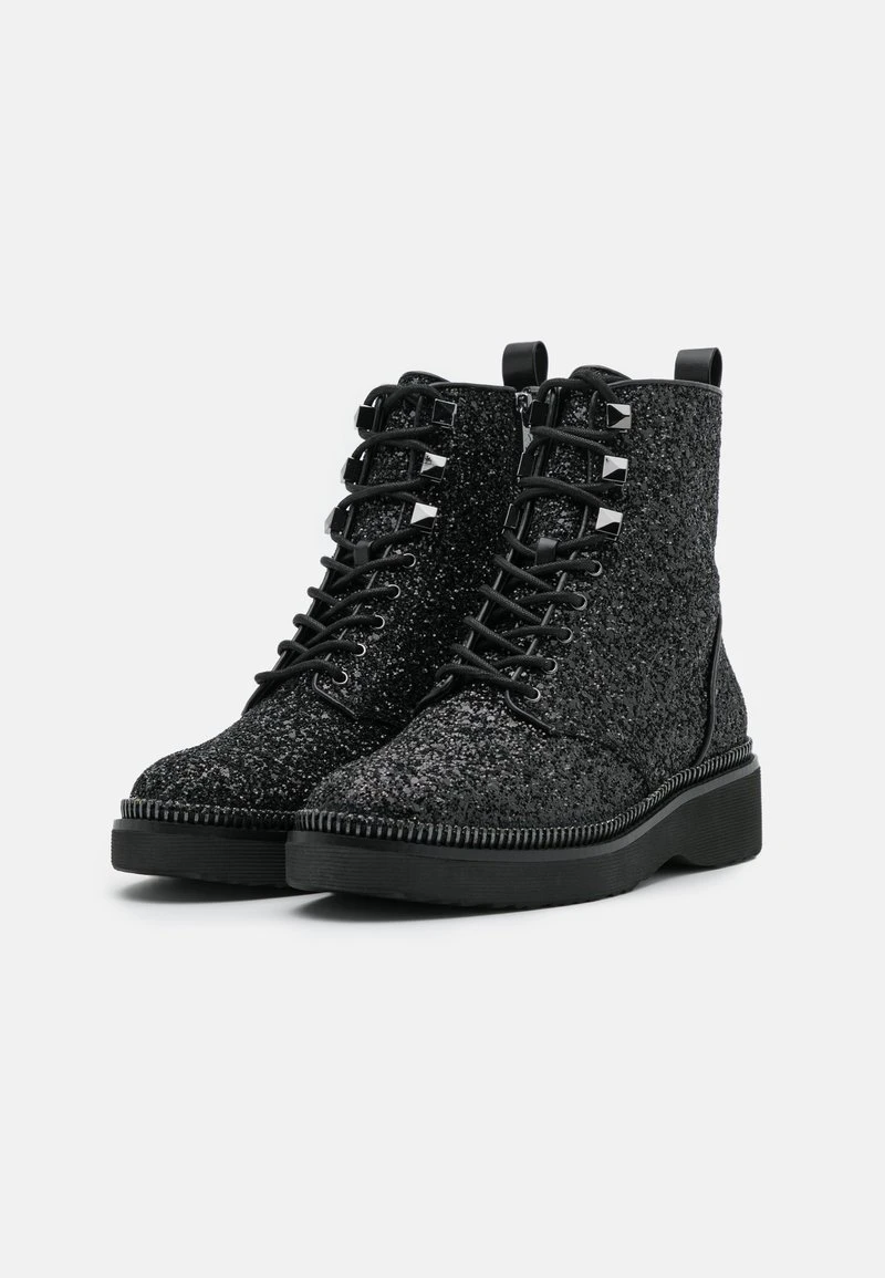 MICHAEL Michael Kors Damen HASKELL BOOTIE - Schnürstiefelette - Black 5 MICHAEL Michael Kors Damen HASKELL BOOTIE - Schnürstiefelette - Black – Bild 3