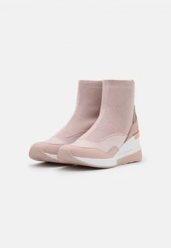 MICHAEL Michael Kors Damen SWIFT BOOTIE - Keilstiefelette - Soft Pink -MICHAEL Michael Kors Geschäft d74613c2b3dc4943a25c7eeefc5ffcb3