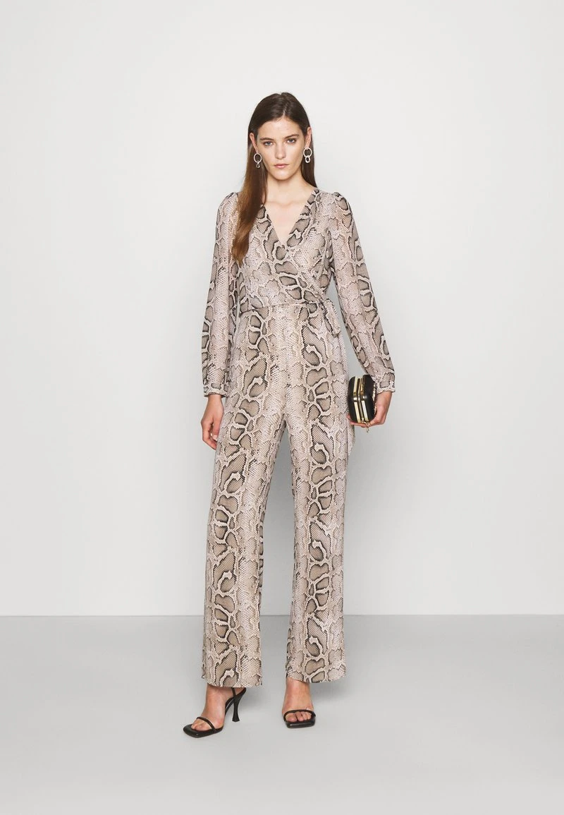 MICHAEL Michael Kors Damen SUPER SNAKE WRAP - Jumpsuit - Dune 4 MICHAEL Michael Kors Damen SUPER SNAKE WRAP - Jumpsuit - Dune – Bild 2