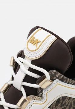 MICHAEL Michael Kors Damen OLYMPIA TRAINER - Sneaker Low - Pale Gold -MICHAEL Michael Kors Geschäft d896638522e7411db3b3c2def71c4b05