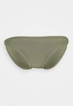 MICHAEL Michael Kors Damen DECADENT TEXTURE LOGO SIDE RING BOTTOM - Bikini-Hose - Army Green -MICHAEL Michael Kors Geschäft ddac977b5aa14103a62eda7d257878f4
