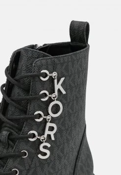 MICHAEL Michael Kors Damen HASKELL BOOTIE - Plateaustiefelette - Black -MICHAEL Michael Kors Geschäft de5294f3252e4b35b4d8176b7d824a0e