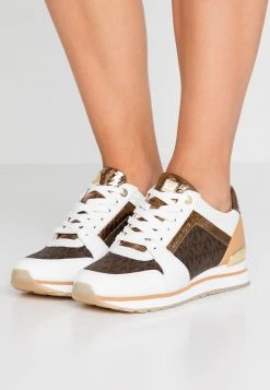 MICHAEL Michael Kors Damen BILLIE TRAINER - Sneaker Low - Optic White/brown
