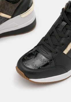 MICHAEL Michael Kors Damen GEORGIE TRAINER - Sneaker Low - Black -MICHAEL Michael Kors Geschäft e1a933ebd94246e8b5f73d6b8644dd22