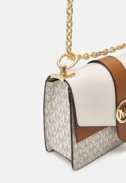 MICHAEL Michael Kors Damen GREENWICH - Umhängetasche - Vanilla/acorn 10 MICHAEL Michael Kors Damen GREENWICH - Umhängetasche - Vanilla/acorn -MICHAEL Michael Kors Geschäft e1db11d203cc458d98e546d49b910a04