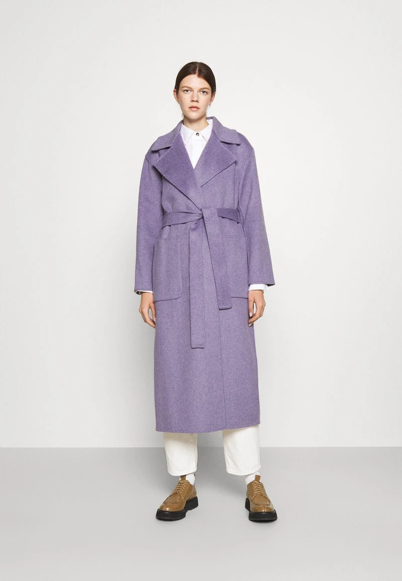 MICHAEL Michael Kors Damen DOUBLEFACE ROBE COAT - Klassischer Mantel - Lavender 3 MICHAEL Michael Kors Damen DOUBLEFACE ROBE COAT - Klassischer Mantel - Lavender