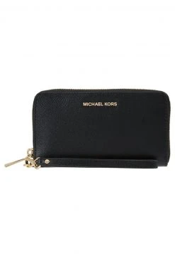 MICHAEL Michael Kors Damen JET SET FLAT CASE CROSSGRAIN - Geldbörse - Black -MICHAEL Michael Kors Geschäft e4ea207edd2c421eb9042b10c2742f66