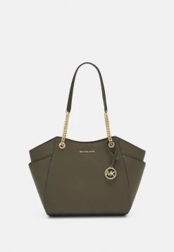 MICHAEL Michael Kors Damen JET TRAVEL CHAIN TOTE - Handtasche - Olive