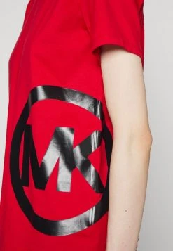 MICHAEL Michael Kors Damen CHARM CLASSIC - T-Shirt Print - Crimson -MICHAEL Michael Kors Geschäft e71f071ac5b648c1a6276504f49888a5