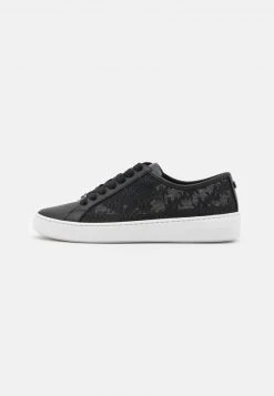 MICHAEL Michael Kors Damen OLIVIA LACE UP - Sneaker Low - Black -MICHAEL Michael Kors Geschäft e7b242b780fd48a2b14edd909073be5a