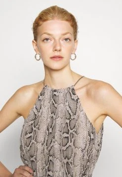 MICHAEL Michael Kors Damen SUPER SNAKE CHAIN - Cocktailkleid/festliches Kleid - Dune -MICHAEL Michael Kors Geschäft e829d4753c9748bcacab8872acee170c