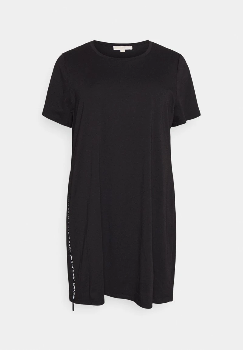 MICHAEL Michael Kors Damen LOGO ZIP - Jerseykleid - Black 3 MICHAEL Michael Kors Damen LOGO ZIP - Jerseykleid - Black