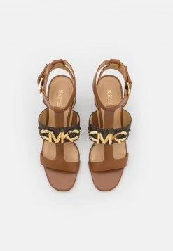 MICHAEL Michael Kors Damen IZZY T STRAP - High Heel Sandalette - Brown/multi-coloured 13 MICHAEL Michael Kors Damen IZZY T STRAP - High Heel Sandalette - Brown/multi-coloured -MICHAEL Michael Kors Geschäft e97c39c584d94fcaaa17944c7ae99cf7