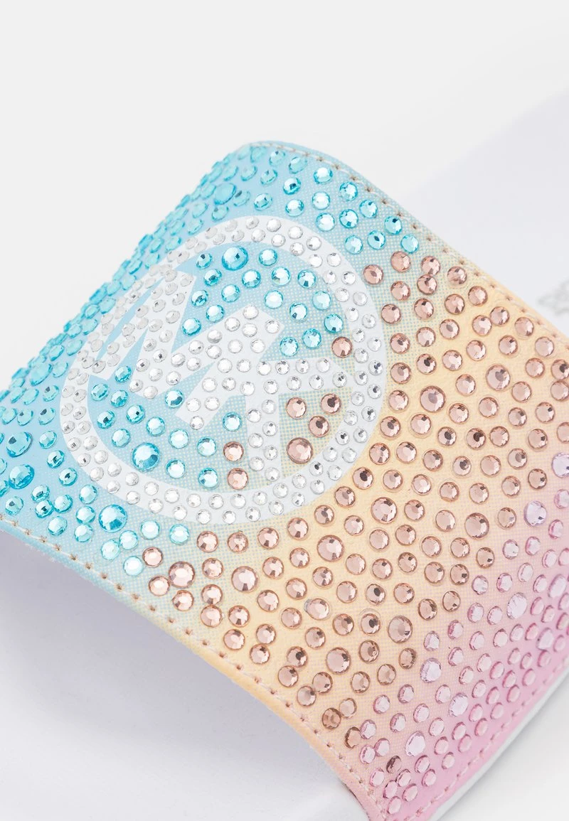 MICHAEL Michael Kors Unisex JETT CHARM - Pantolette Flach - White 8 MICHAEL Michael Kors Unisex JETT CHARM - Pantolette Flach - White – Bild 6