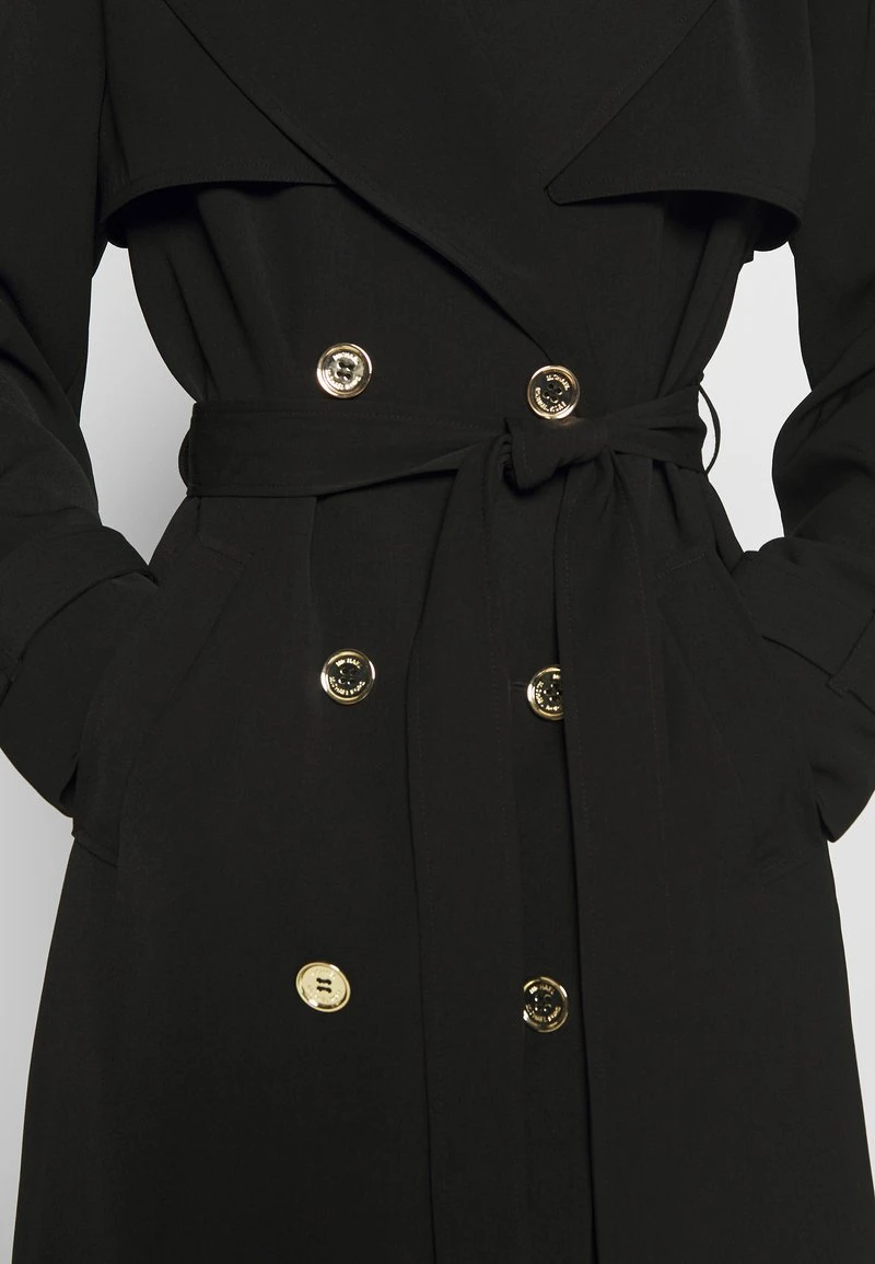MICHAEL Michael Kors Damen DRAPY - Trenchcoat - Black 11 MICHAEL Michael Kors Damen DRAPY - Trenchcoat - Black – Bild 9