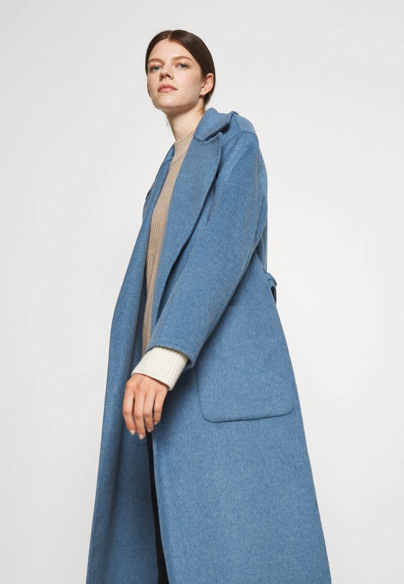 MICHAEL Michael Kors Damen DOUBLEFACE ROBE COAT - Klassischer Mantel - Blue 8 MICHAEL Michael Kors Damen DOUBLEFACE ROBE COAT - Klassischer Mantel - Blue – Bild 6