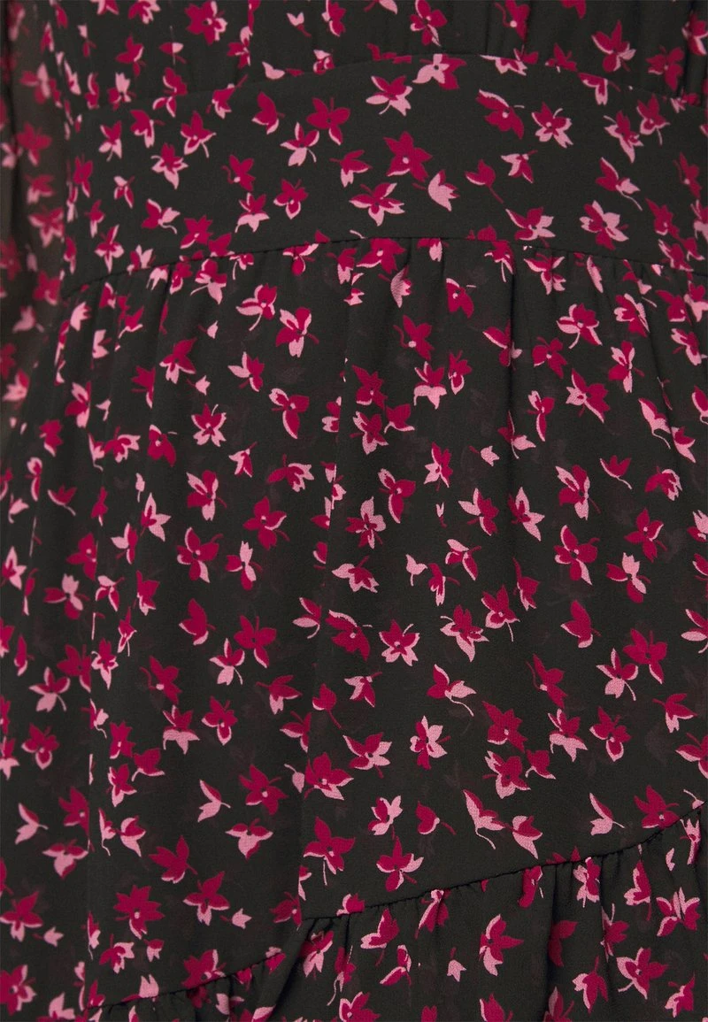 MICHAEL Michael Kors Damen FLORAL PRINTED MINI DRESS - Freizeitkleid - Berry 8 MICHAEL Michael Kors Damen FLORAL PRINTED MINI DRESS - Freizeitkleid - Berry – Bild 6