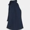 MICHAEL Michael Kors Damen HALTER TIE NECK - Bluse - Midnightblue 2 MICHAEL Michael Kors Damen HALTER TIE NECK - Bluse - Midnightblue -MICHAEL Michael Kors Geschäft ee34718d71164c7d85171fb04e6ce6f9