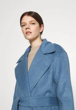 MICHAEL Michael Kors Damen DOUBLEFACE ROBE COAT - Klassischer Mantel - Blue 13 MICHAEL Michael Kors Damen DOUBLEFACE ROBE COAT - Klassischer Mantel - Blue -MICHAEL Michael Kors Geschäft f21df9475bee4f04837908eb312bba29