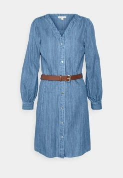 MICHAEL Michael Kors Damen DOWN MINI - Freizeitkleid - Blue Denim -MICHAEL Michael Kors Geschäft f21ec10962a8471da596141d5a83a160