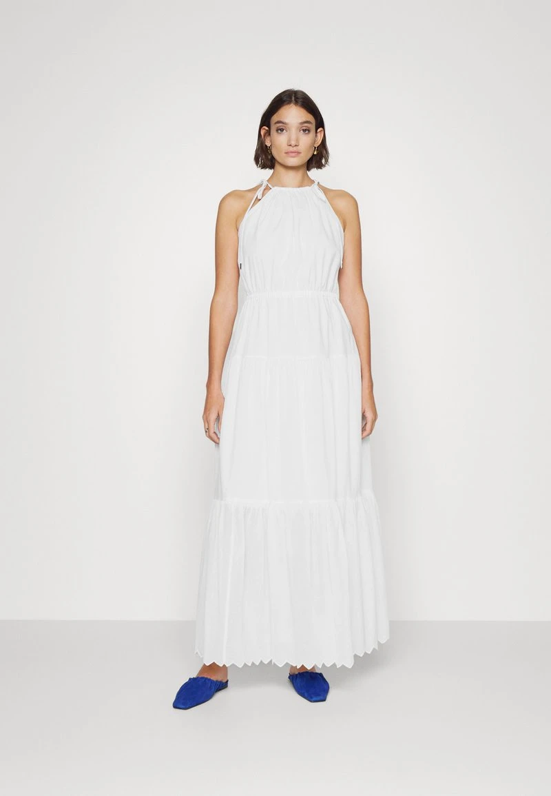 MICHAEL Michael Kors Damen LAWN HALTER DRESS - Maxikleid - White 3 MICHAEL Michael Kors Damen LAWN HALTER DRESS - Maxikleid - White