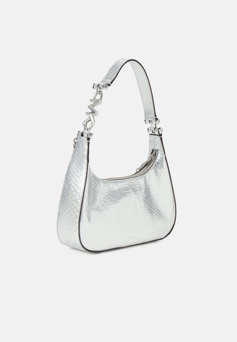 MICHAEL Michael Kors Damen PIPER SM POUCHETTE - Handtasche - Silver-coloured 4 MICHAEL Michael Kors Damen PIPER SM POUCHETTE - Handtasche - Silver-coloured – Bild 2