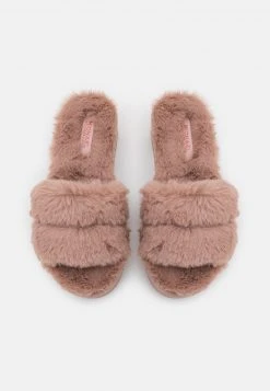 MICHAEL Michael Kors Damen ALFIE SLIDE - Pantolette Flach - Fawn -MICHAEL Michael Kors Geschäft f6737343839247b8b7b2d0392ff55a4c