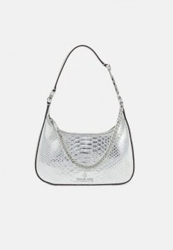 MICHAEL Michael Kors Damen PIPER SM POUCHETTE - Handtasche - Silver-coloured