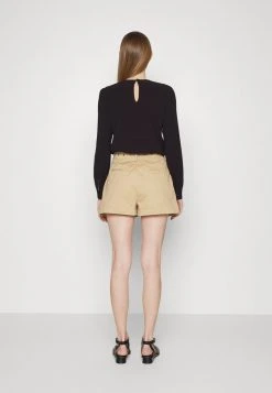 MICHAEL Michael Kors Damen Shorts - White Khaki -MICHAEL Michael Kors Geschäft f787389d45aa4966881e621a1f64b7b1