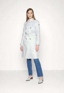 MICHAEL Michael Kors Damen Trenchcoat - White -MICHAEL Michael Kors Geschäft f7ee4918089f47c8b6ed473287f9663e