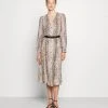 MICHAEL Michael Kors Damen SUPER SNAKE KATE - Blusenkleid - Dune -MICHAEL Michael Kors Geschäft f8689ad4a4d540eca7b96ea5e556b415