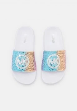 MICHAEL Michael Kors Unisex JETT CHARM - Pantolette Flach - White 11 MICHAEL Michael Kors Unisex JETT CHARM - Pantolette Flach - White -MICHAEL Michael Kors Geschäft f9c54e80c2334a51aeb24b20a2590a4d