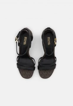MICHAEL Michael Kors Damen KIMBERLY - Riemensandalette - Black/brown -MICHAEL Michael Kors Geschäft f9e10438a6e2469f841d0237c214979b