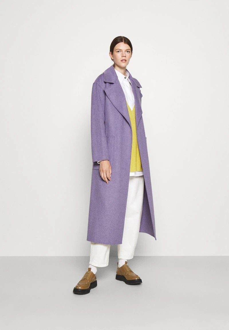 MICHAEL Michael Kors Damen DOUBLEFACE ROBE COAT - Klassischer Mantel - Lavender 4 MICHAEL Michael Kors Damen DOUBLEFACE ROBE COAT - Klassischer Mantel - Lavender – Bild 2