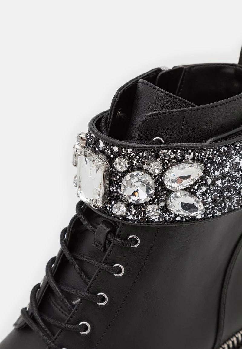 MICHAEL Michael Kors Damen HASKELL BOOT - Schnürstiefelette - Black 9 MICHAEL Michael Kors Damen HASKELL BOOT - Schnürstiefelette - Black – Bild 7