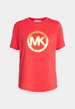MICHAEL Michael Kors Damen TEE - T-Shirt Print - Sangria -MICHAEL Michael Kors Geschäft fb11e235af484149bf96ecfcc9325190