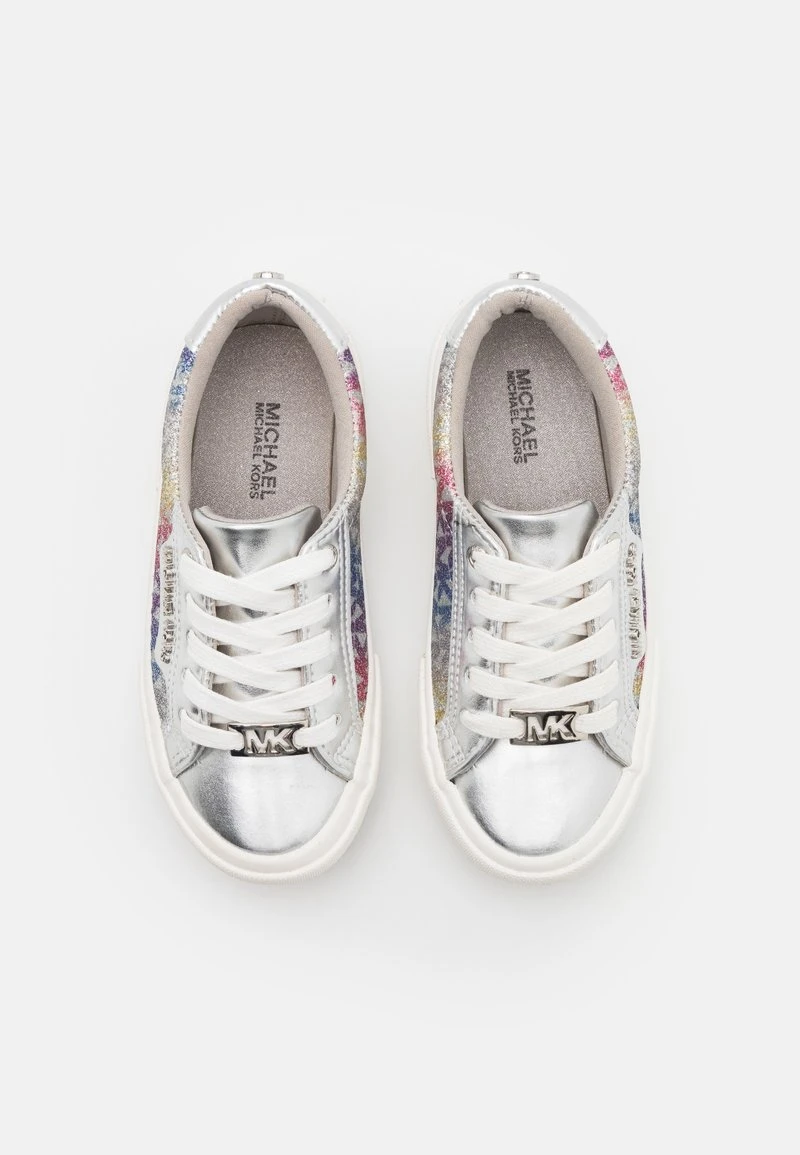 MICHAEL Michael Kors Kinder IZETTA OMBRE GLITTER - Sneaker Low - Silver/multi-coloured 6 MICHAEL Michael Kors Kinder IZETTA OMBRE GLITTER - Sneaker Low - Silver/multi-coloured – Bild 4