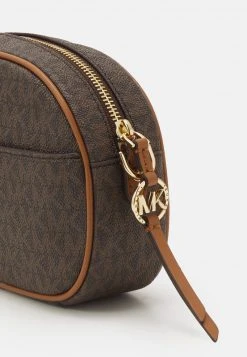 MICHAEL Michael Kors Damen JET SET CHARM OVAL XBODY - Umhängetasche - Brown/acorn -MICHAEL Michael Kors Geschäft fbb8176f7b524fcd9bc9d831bc3333c1
