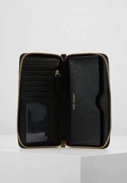 MICHAEL Michael Kors Damen JET FLAT CASE - Geldbörse - Black -MICHAEL Michael Kors Geschäft fda12c3c51d647c3a04fe56923a2345d