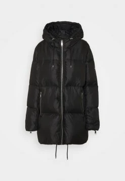 MICHAEL Michael Kors Damen LOGO TAPE ECO PUFFER - Daunenjacke - Black -MICHAEL Michael Kors Geschäft fe7729a1c8d9462580ac73ec4785e1e4